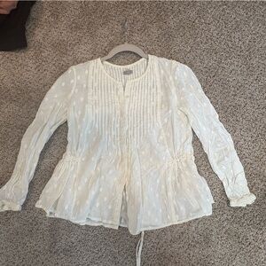 Elegant White Women's Top